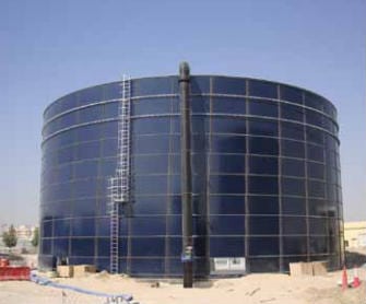 Treated Water Storage Tanks Help Transform Desert Into Lush Green Dubai Investments Park