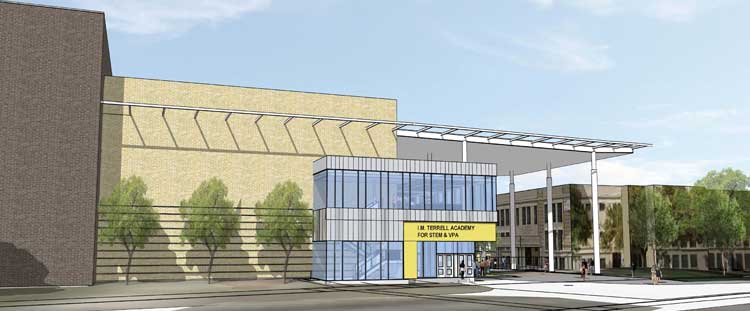 CST Awarded Contract for New Entry Canopy at I.M. Terrell Academy in Fort Worth, Texas