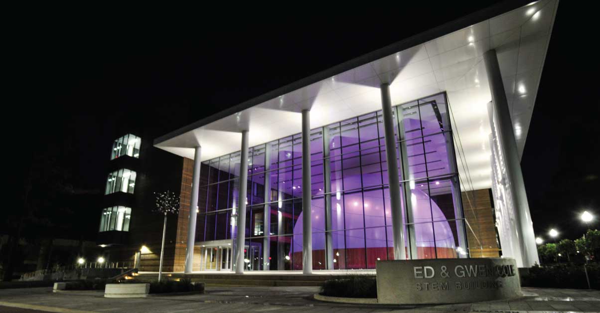 Construction of the Planetarium Dome at SFA STEM Building is Completed